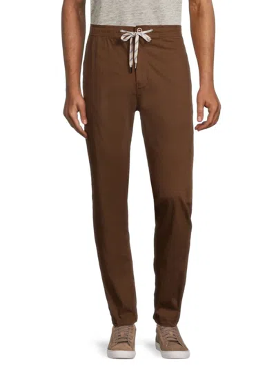 Onia Men's All Terrain Ripstop Drawstring Trousers In Bison