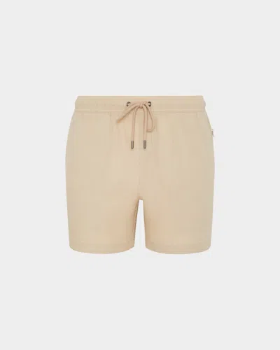 Onia Men & Apos;s Air Linen Pull-on Shorts In Yellow