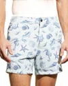 Onia Men's Calder Swim Trunks In Aquatic Life In Multi