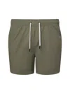 Onia Men's Charles 5'' Drawstring Shorts In Sage