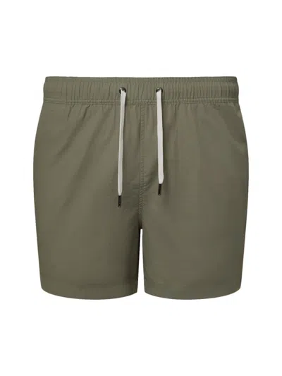 Onia Men's Charles 5'' Drawstring Shorts In Sage