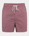 Onia Men's Charles Geometric Swim Trunks, 5" Inseam In Picante Multi