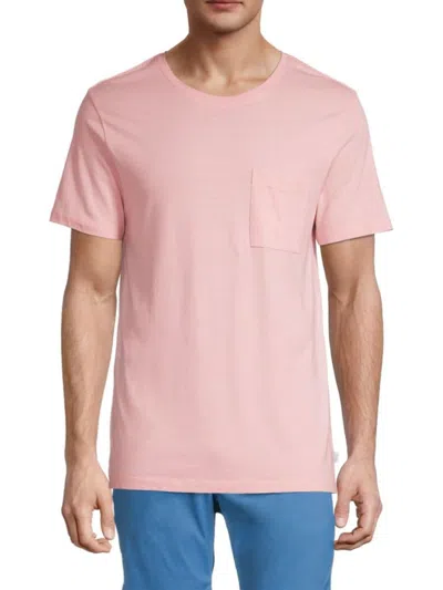 Onia Men's Cotton-blend Crewneck T-shirt In Pink