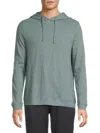 Onia Heavyweight Slub Hoodie In Green