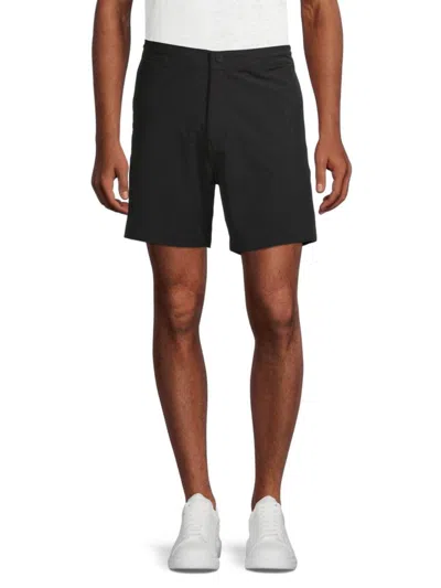 Onia Men's Flat Front Traveler Shorts In Black