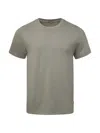 Onia Garment Dye Jersey Crewneck Tee In Sage
