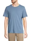 Onia Men's Garment Dye Jersey Crewneck T-shirt In Steel Blue