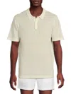 Onia Men's Linen Polo Shirt