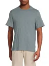 Onia Men's Slub Textured Cotton T-shirt In Green