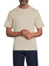 Onia Men's Slub Textured Cotton T-shirt In Neutral