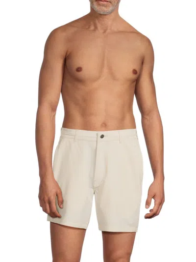 Onia Men's Solid Stretch Shorts In Stone