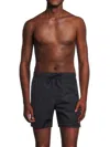Onia Men's Solid Volley Swim Shorts In Black