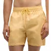 Onia Men's Volley Swim Trunk In Soft Sun In Yellow