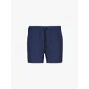 Onia Mens Deep Navy Charles 5' Drawstring Cotton-blend Swim Shorts Xl