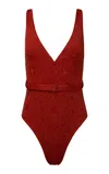Onia Michelle Swimsuit In Red