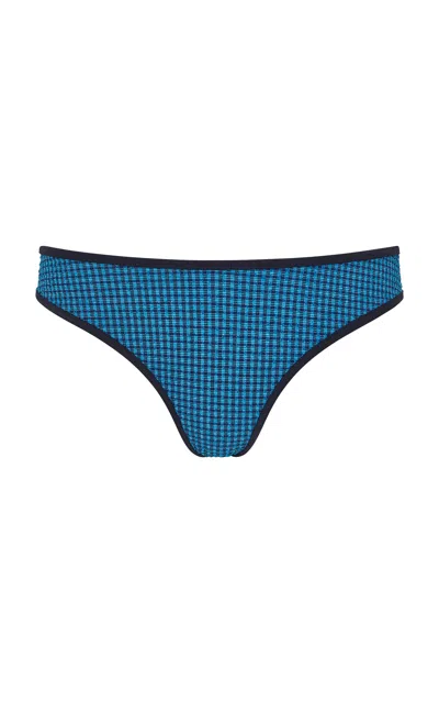 Onia Milly Bikini Bottom In Blue