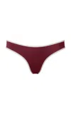 Onia Milly Bikini Bottom In Red