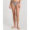 Onia Milly Bikini Brief Bottom In Blue