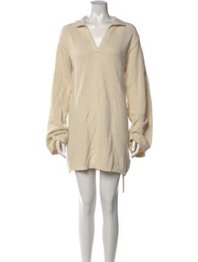 Pre-owned Onia Mini Dress W/ Tags In Neutral