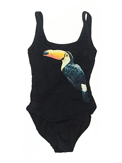 Pre-owned Onia One Piece Swimsuit In Black