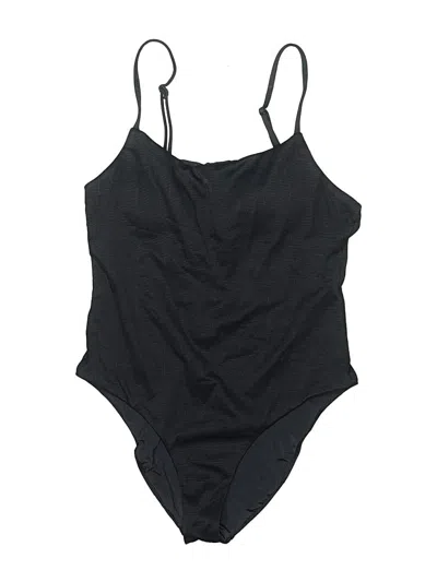 Pre-owned Onia One Piece Swimsuit In Black