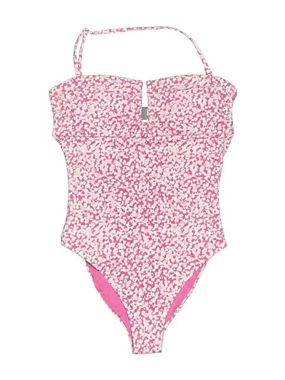 Pre-owned Onia One Piece Swimsuit In Pink