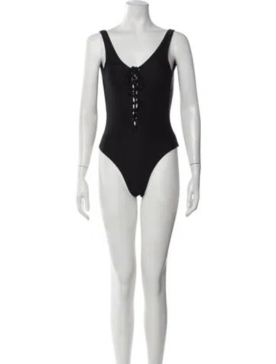 Pre-owned Onia One-piece In Black