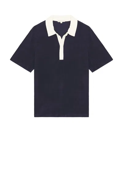 ONIA OVERSIZED TOWEL TERRY POLO