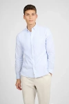 Onia Oxford Long Sleeve Button Down In Blue