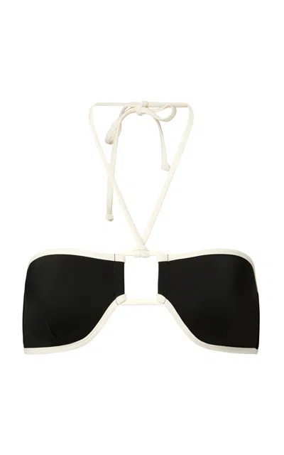 Onia Marilyn Bikini Top In Black