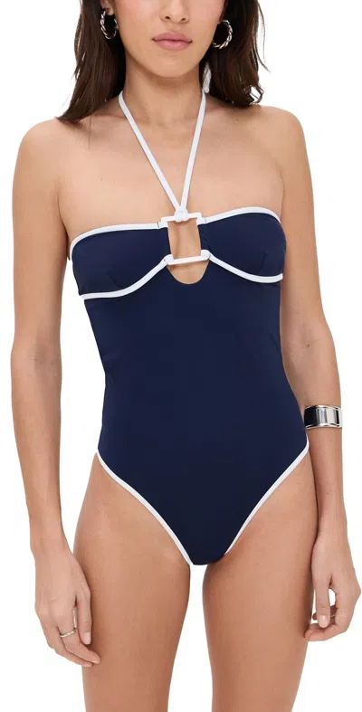 ONIA PALERMO ONE PIECE DEEP NAVY/WHITE