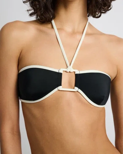 Onia Palermo Tricot Bikini Top In Multi