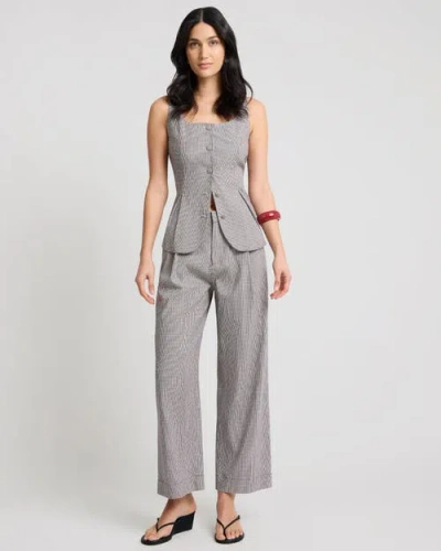 Onia Peplum Vest In Multi