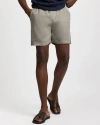 Onia Pigment Dye Linen Pull On Short In Gray