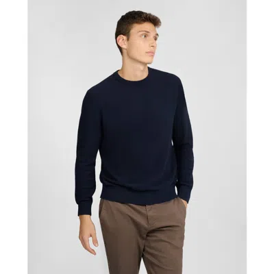 ONIA ONIA PIQUE CREWNECK SWEATER
