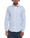 Onia Poplin Stripe Shirt In Multi
