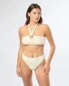 Onia Poppy Bikini Top In Birch