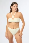 Onia Poppy Bikini Top In Birch