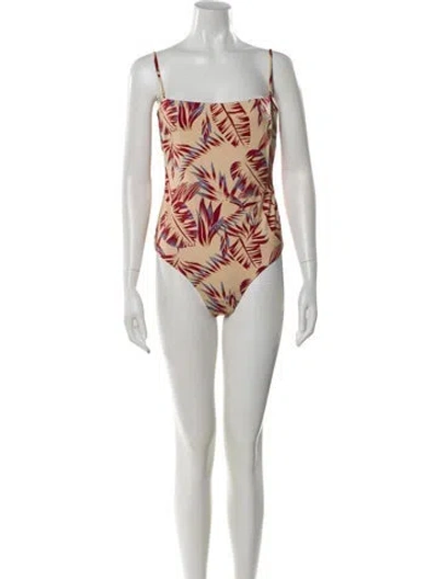 Pre-owned Onia Printed One-piece W/ Tags In Multi