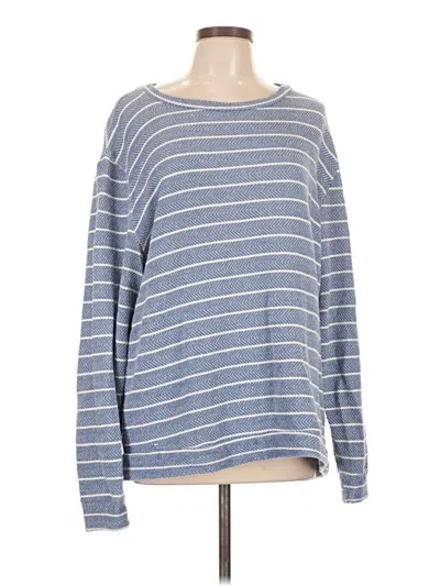 Pre-owned Onia Pullover Sweater In Blue