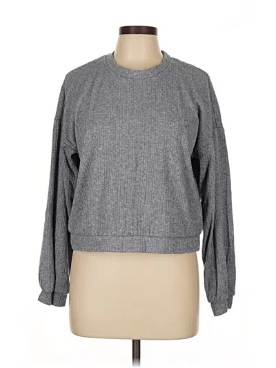 Pre-owned Onia Pullover Sweater In Silver
