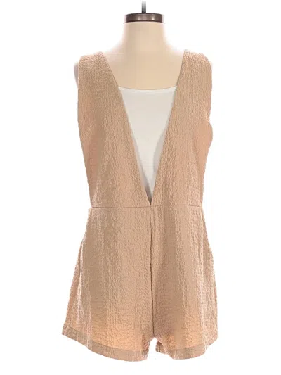 Pre-owned Onia Romper In Tan
