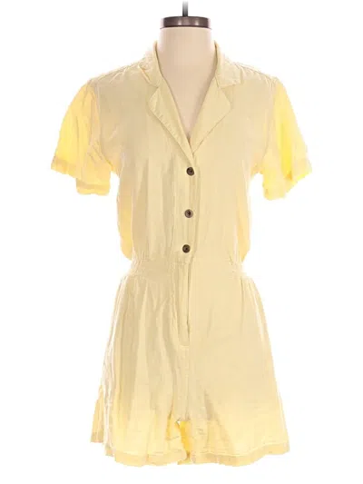 Pre-owned Onia Romper In Yellow