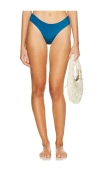 Onia Rosa Bikini Bottom In Mykonos Blue
