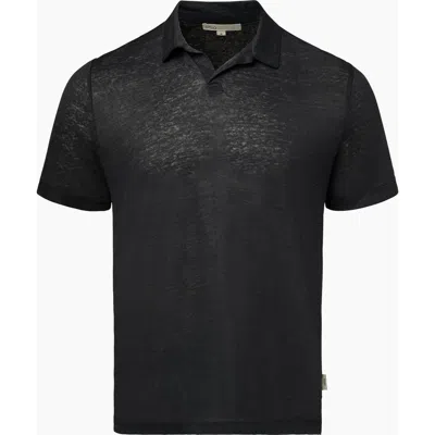 Onia Shaun Linen Polo In Multi