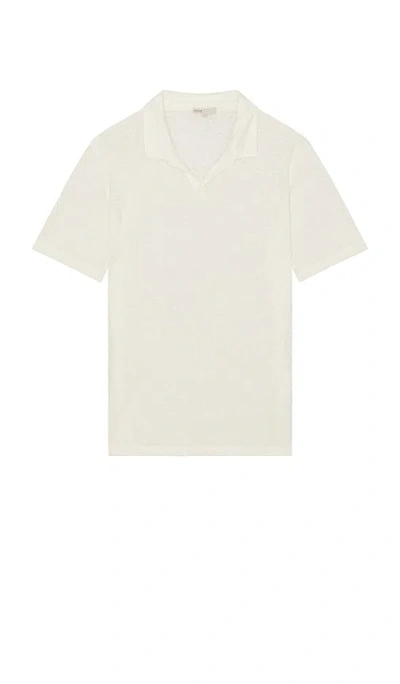 ONIA SHAUN LINEN POLO