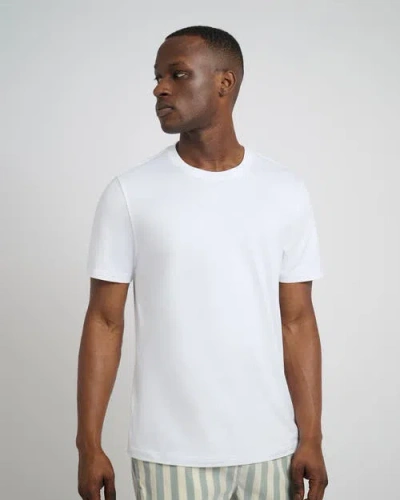 Onia Short Sleeve Sun Tee In White