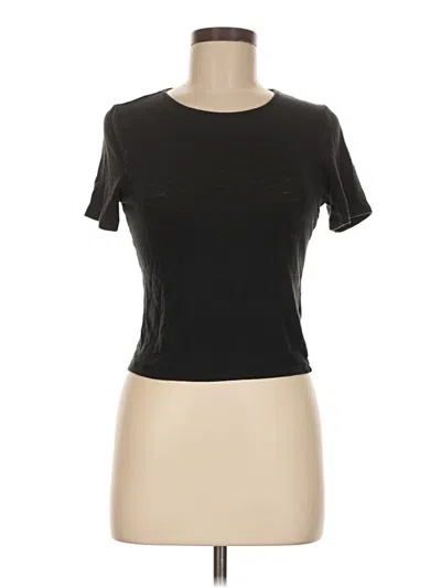 Pre-owned Onia Short Sleeve T-shirt In Black