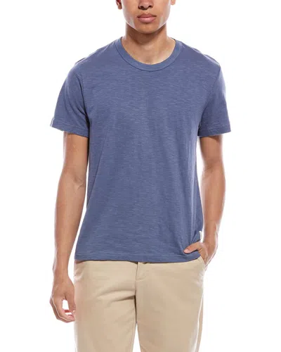 Onia Slub T-shirt In Blue