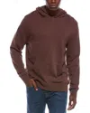 Onia Slub Terry Hoodie In Brown